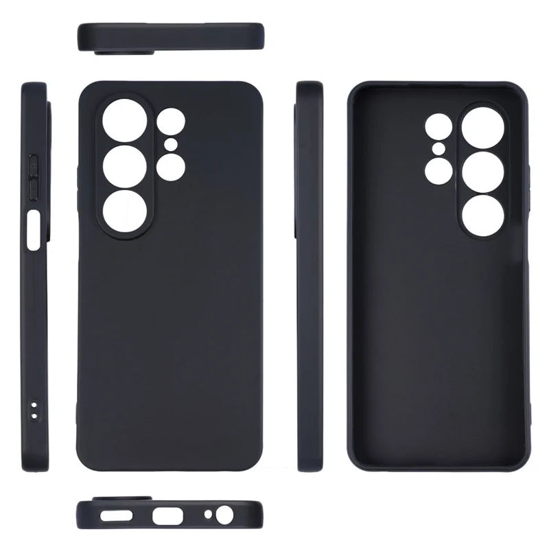 Bulk Purchasing For Blackview Wave 10 Case Precise Cutouts 1.2mm TPU Matte Phone Cover - Black