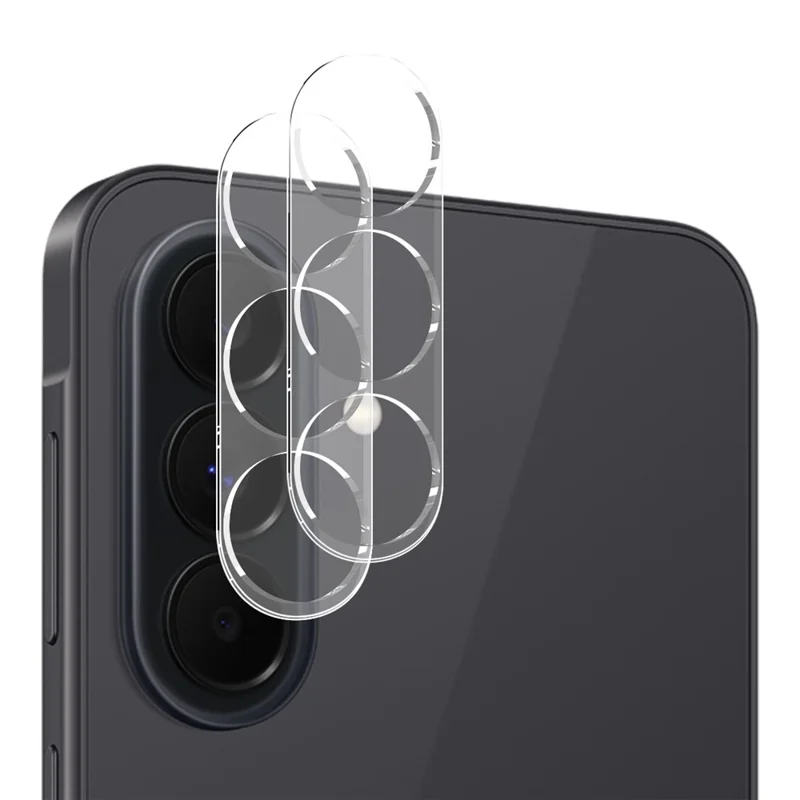 NORTHJO Custodia in TPU per Samsung Galaxy A27 con 2 Pellicole Protettive per Schermo Anteriore + 2 Pellicole per Obiettivo - Trasparente