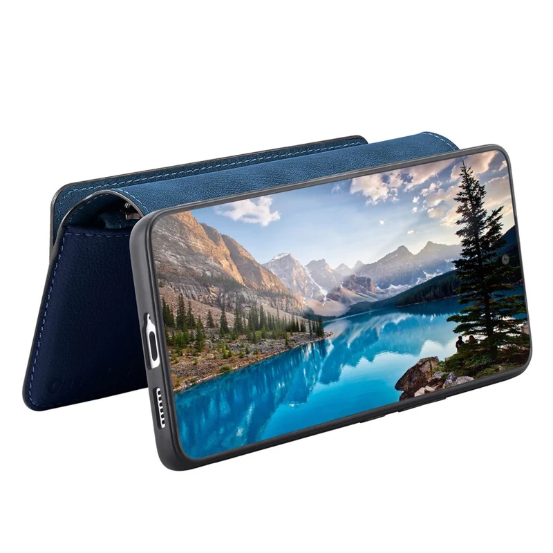 CASENEO MW-02 For Realme 16 Pro+ 5G Case Detachable Magnetic Leather Flip Cover - Blue