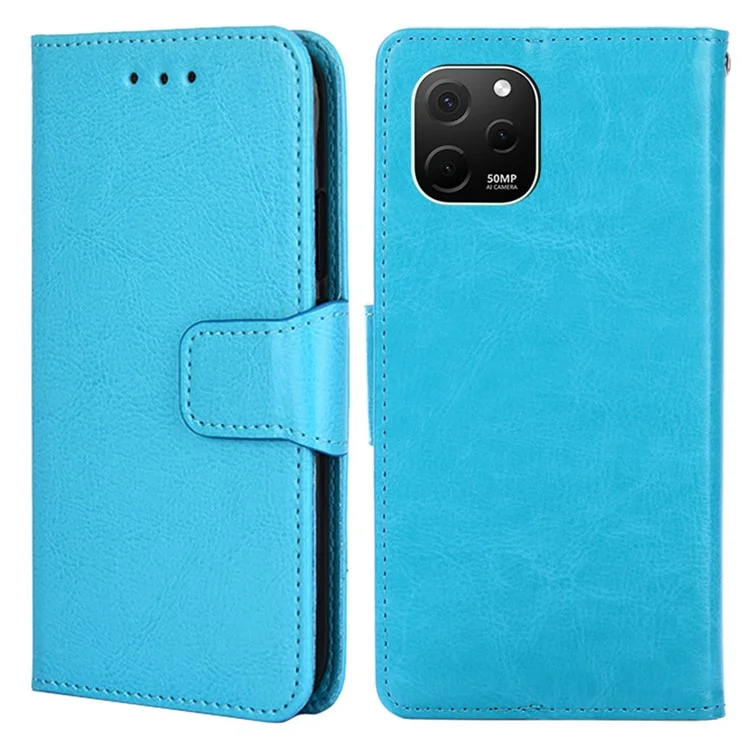 Custodia Telefonica Anti-scratch Per Huawei Nova Y61 4G, Portafoglio di Supporto Per la Protezione Del Telefono Anti-scratch - Blu