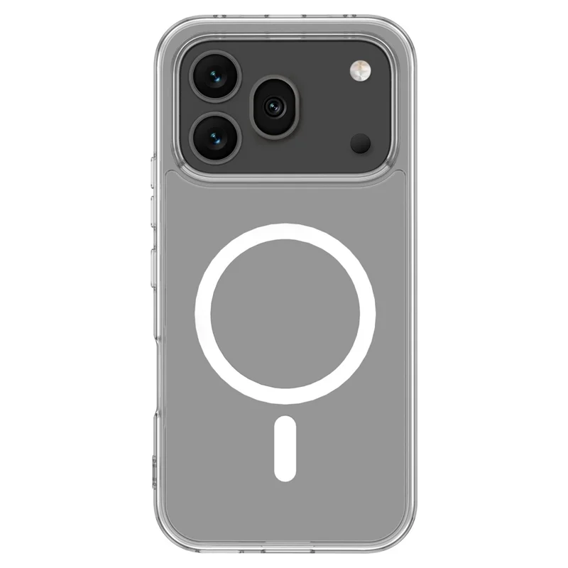 LEREACH TOC Series for Honor 600 Pro 5G Magnetic Case TPU + Acrylic Phone Cover - Transparent
