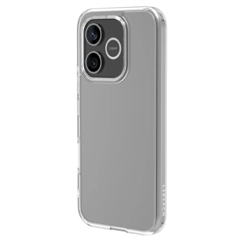 LEREACH TOC Series for Honor 600 Lite 5G Case TPU + Acrylic Phone Cover - Transparent