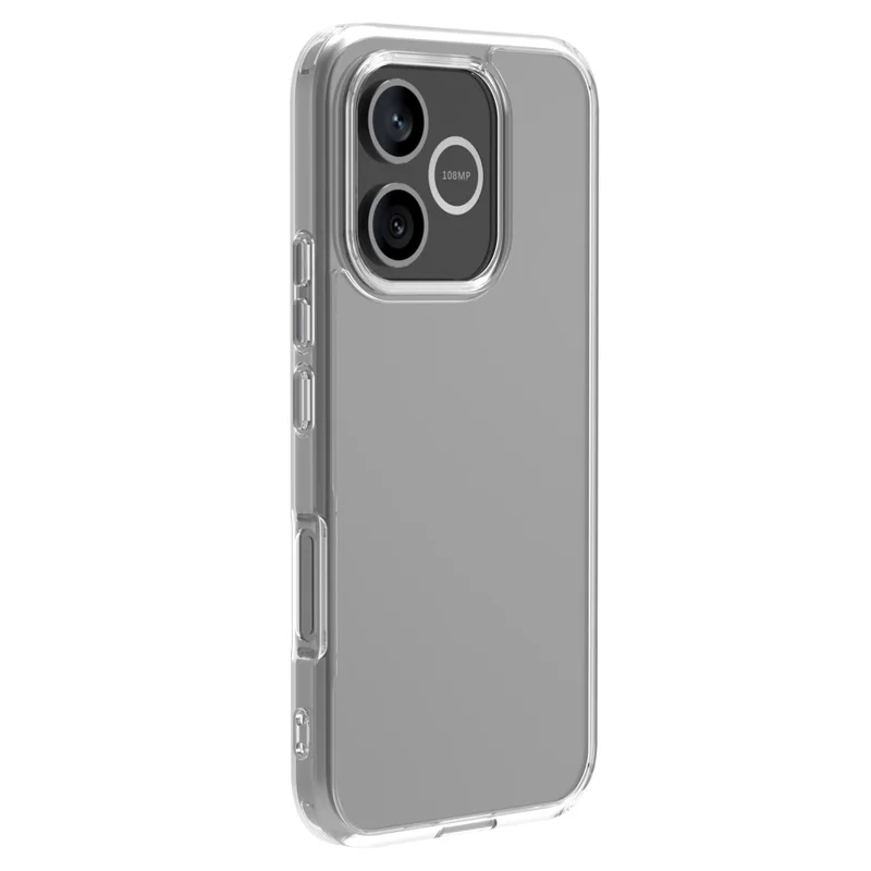LEREACH TOC Series for Honor 600 Lite 5G Case TPU + Acrylic Phone Cover - Transparent