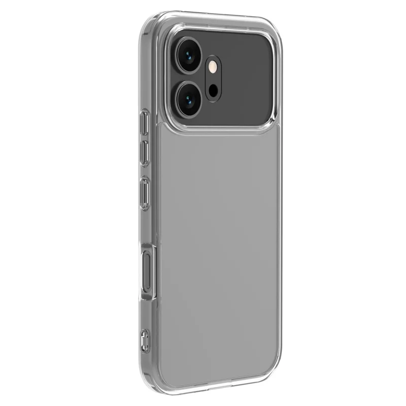 LEREACH TOC-serie till Honor 600 5G hårddisk TPU + akryl mobilhölje - Transparent