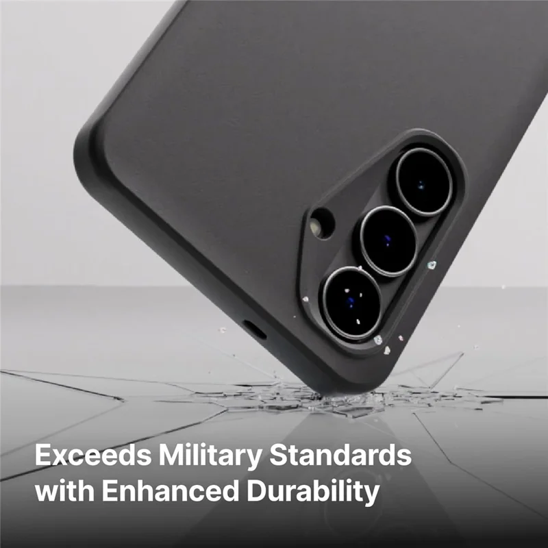 RHINOSHIELD Série SolidX pour Samsung Galaxy S25 FE Étui magnétique TPE étanche - Noir classique