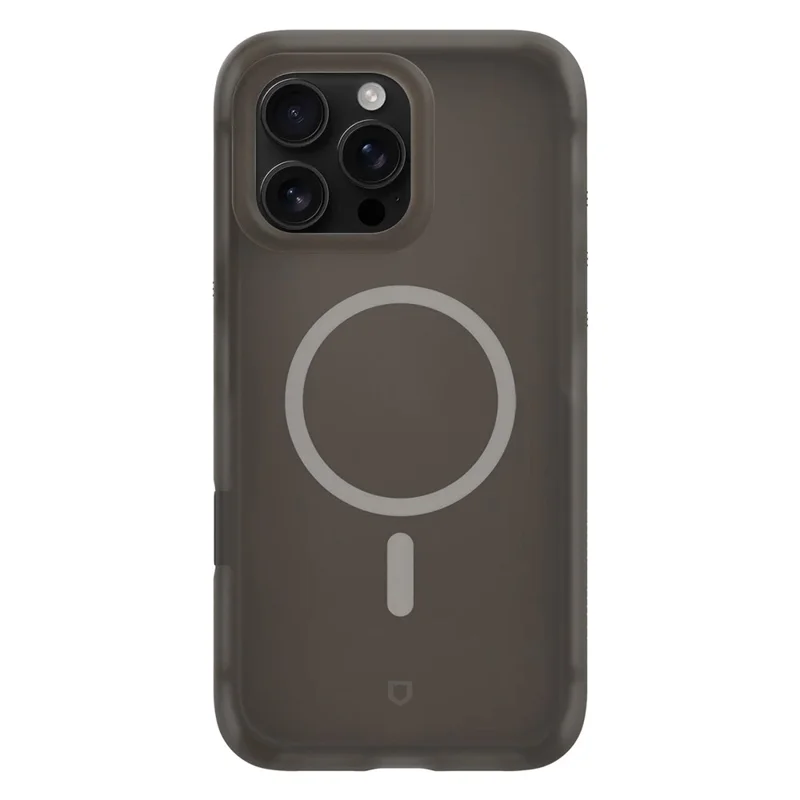 RHINOSHIELD AirX-serie voor iPhone 16 Pro Max magnetische hoes TPE valbescherming telefoonhoes - Vero Black