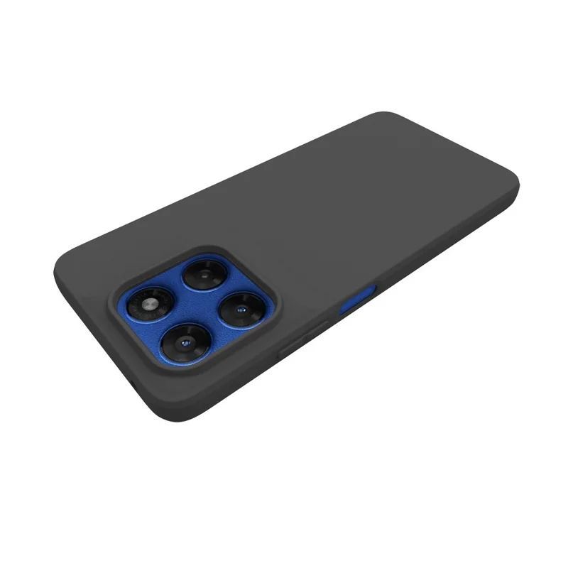 For Motorola Moto G37 Power 5G Case Matte Finish Soft TPU Phone Cover - Black