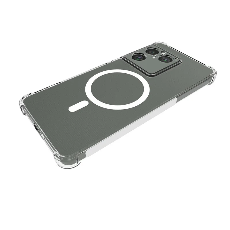 Магнитный чехол для Sony Xperia 1 VIII, прозрачный ТПУ, защита от падений, задняя крышка
