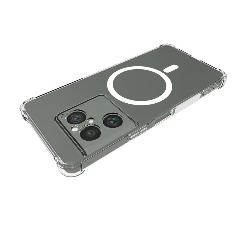 Магнитный чехол для Sony Xperia 1 VIII, прозрачный ТПУ, защита от падений, задняя крышка