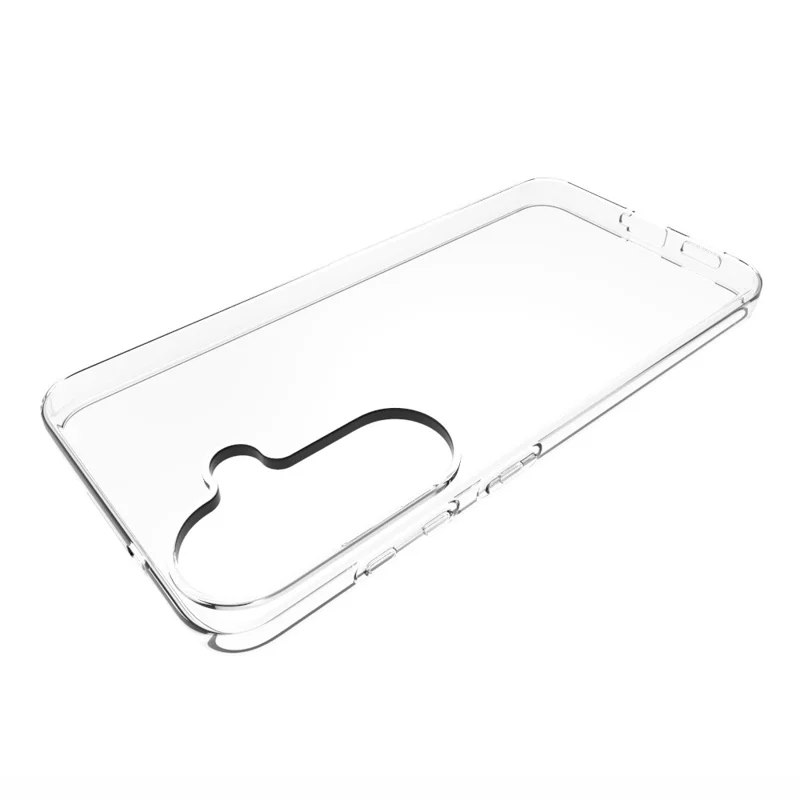 غطاء خلفي شفاف لهاتف Samsung Galaxy S26 FE من مادة TPU مقاوم للبصمات - شفاف