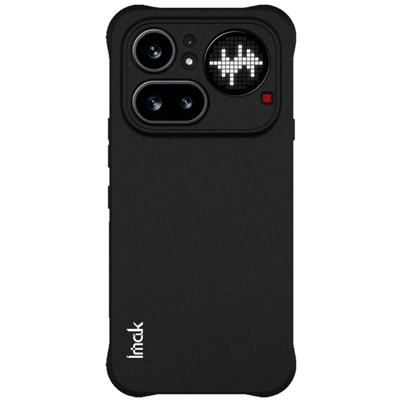 IMAK Für Nothing Phone (4a) Pro Tasche TPU Handyhülle Airbag Stoßfest Schutz – Matt Schwarz