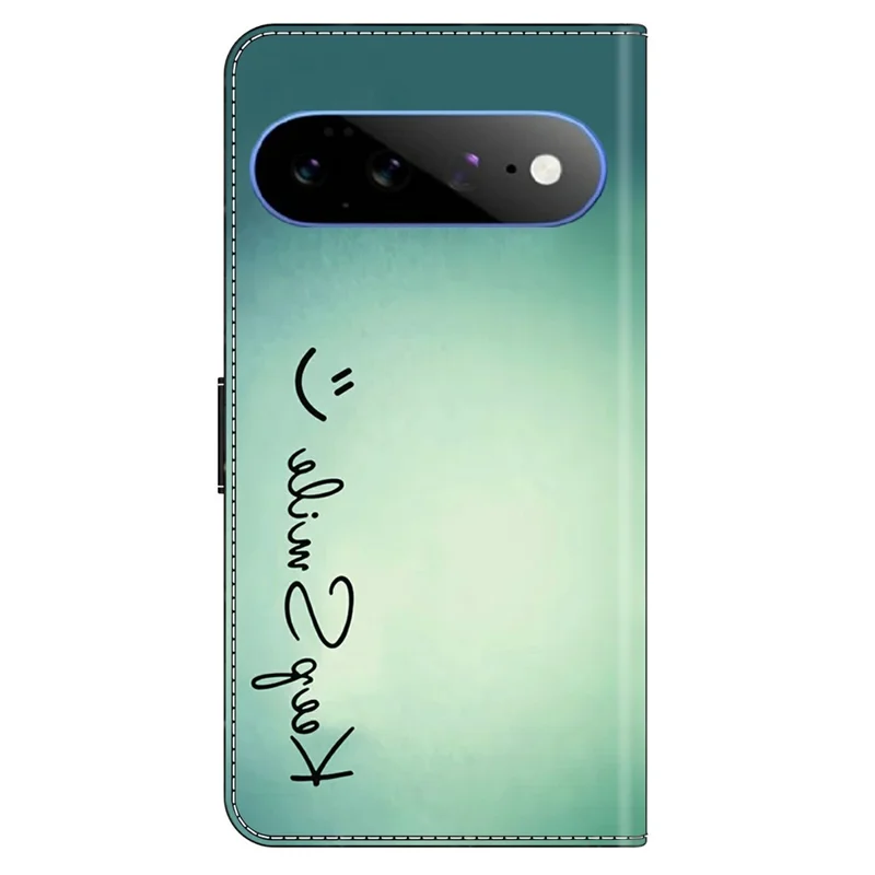 Wallet Case For Google Pixel 11 Pro XL PU Leather Phone Cover with Stand - Keep Smile