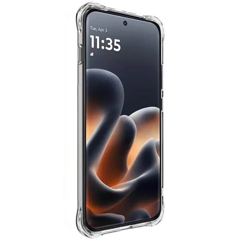 IMAK For Motorola Edge 70 Pro 5G / Edge 70 Pro+ 5G Case TPU Phone Cover Airbag Shockproof Protection - Transparent
