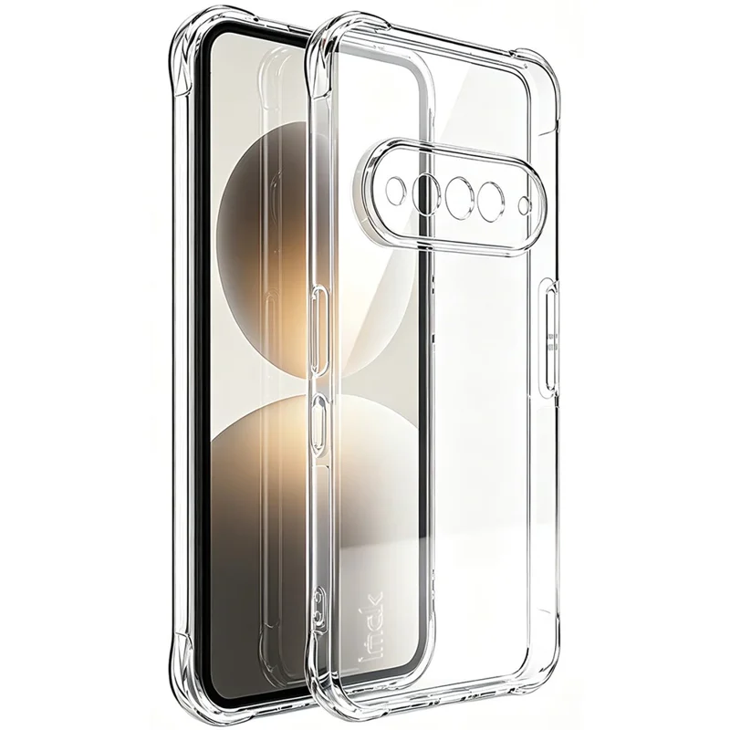IMAK For Natural AI Phone Case TPU Phone Cover Airbag Shockproof Protection - Transparent