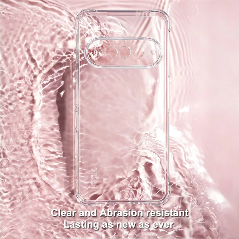 IMAK For Natural AI Phone Case TPU Phone Cover Airbag Shockproof Protection - Transparent