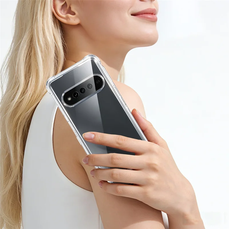 IMAK For Natural AI Phone Case TPU Phone Cover Airbag Shockproof Protection - Transparent