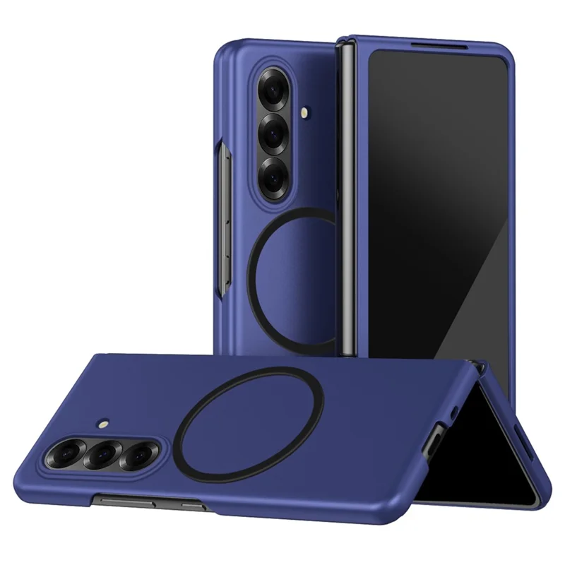 For Samsung Galaxy Z Fold8 Magnetisk Case Skin-Touch Matt Hård PC Telefonbeskyttelse - Safir