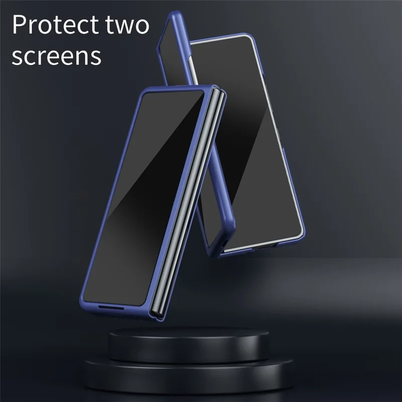 For Samsung Galaxy Z Fold8 Magnetisk Case Skin-Touch Matt Hård PC Telefonbeskyttelse - Safir