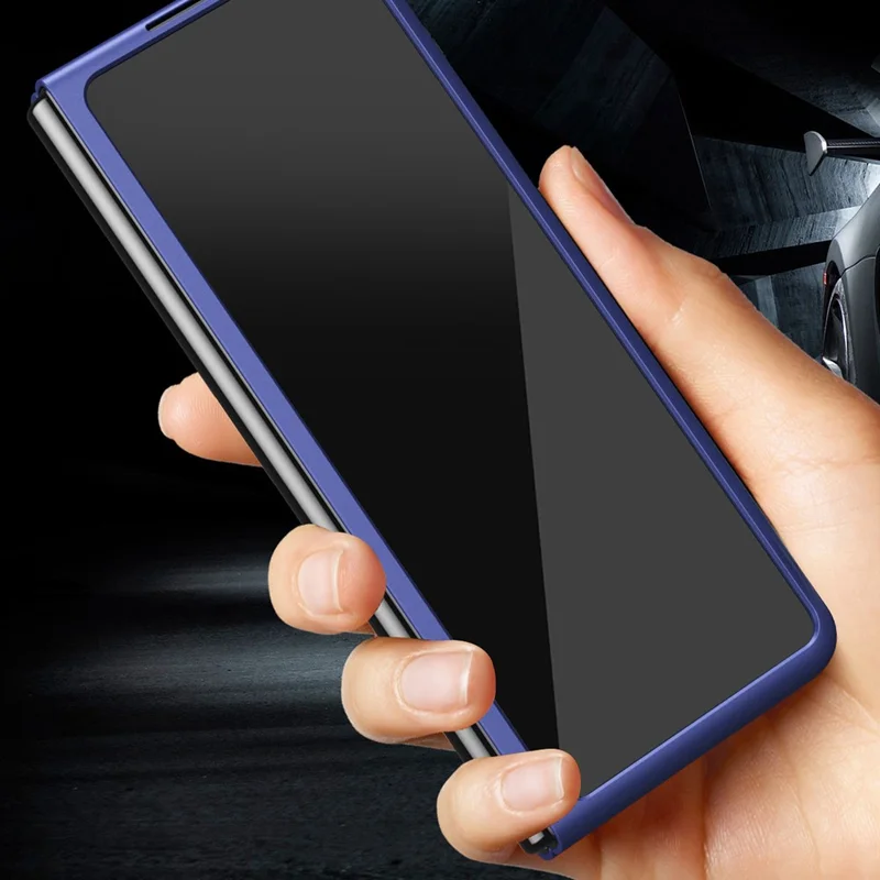 For Samsung Galaxy Z Fold8 Magnetisk Case Skin-Touch Matt Hård PC Telefonbeskyttelse - Safir