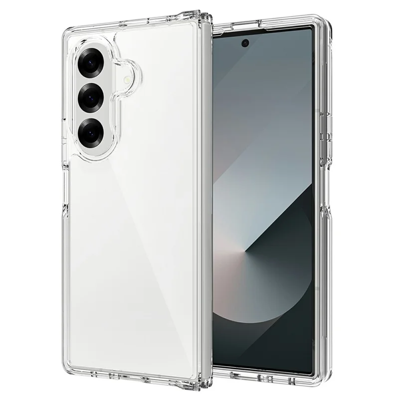 For Samsung Galaxy Z Fold8 gennemsigtig telefonbeskyttelsesdæksel TPU+acryl stødfast rygbeskyttelse - klar