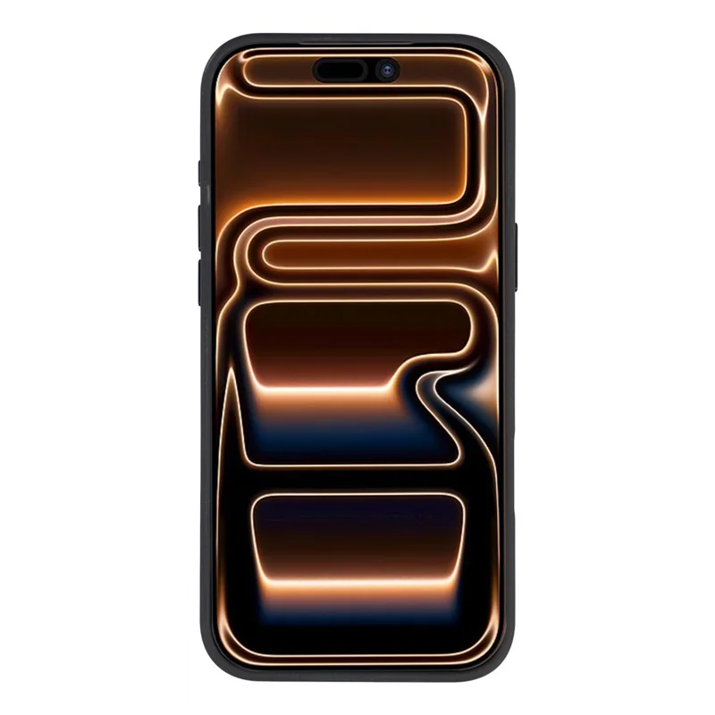 X-LEVEL For iPhone 17 Pro Max Magnetic Case Herringbone Pattern Leather + PC + TPU Phone Cover - Black