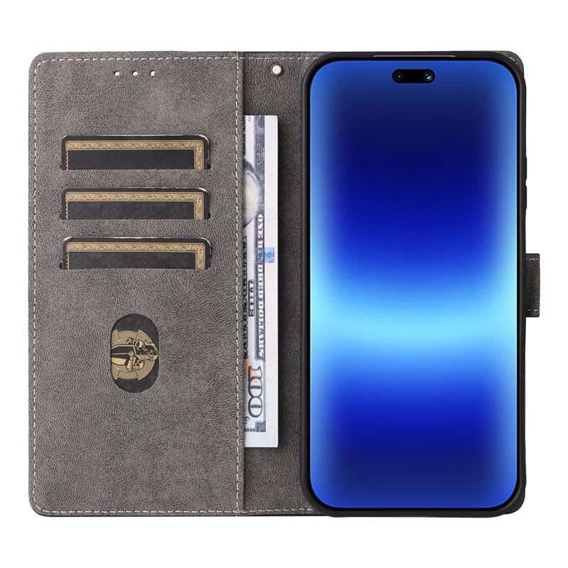Obudowa portfelowa z funkcją blokowania RFID, z folią z tworzywa sztucznego, podpórka i pasek na rękę - Czarny, dla Huawei Pura 90