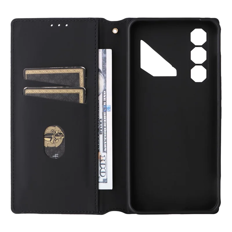 For ZTE nubia Neo 5 Pro 5G Case Wallet Rhombus Imprinted PU Leather Phone Cover - Silver