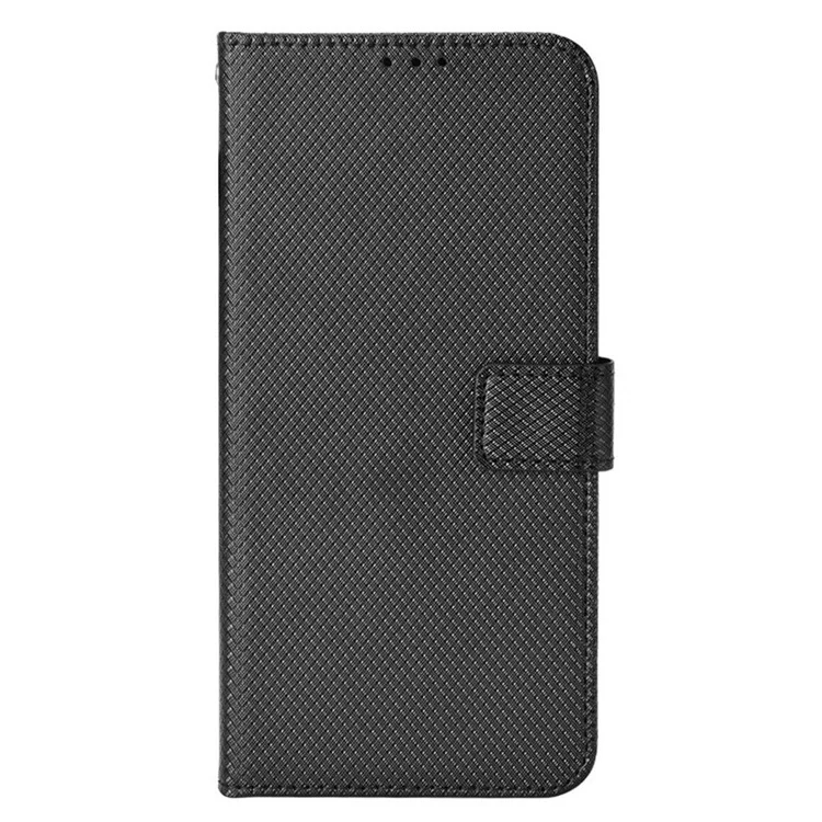 Для Nokia G50 Magnetic Clasp Chace Case Diamond Texture PU - Черный
