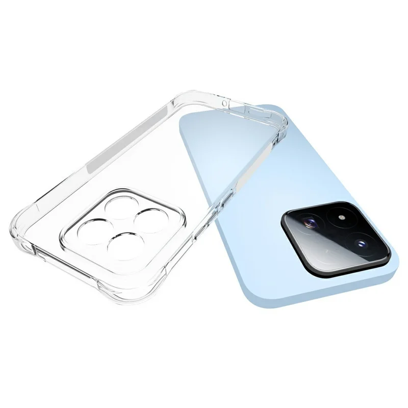 Partiinköp TPU-fodral för Xiaomi 17 Max, slip- och stötfritt telefonhölje - Transparent