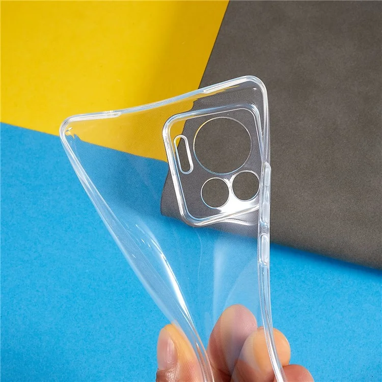 Para Motorola Edge X30 Pro Ultra Slim Tampa Tampa Transparente Anti-amarelo Caso de Smartphone Soft TPU Resistente a Arranhões
