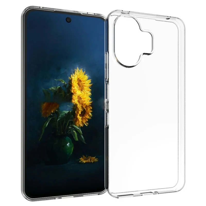 Folia chronionowa dla TCL NxtPaper 70 Pro 5G odporna na plamy, tylna osłona TPU – przezroczysta