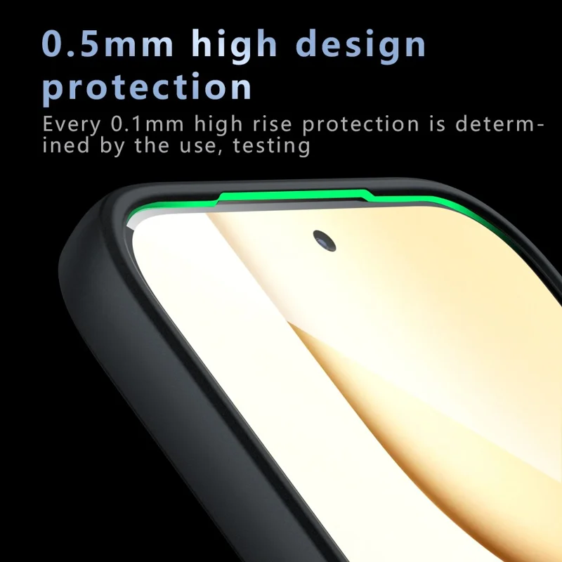 Fodral för Honor 600 5G / 600 Pro 5G TPU + PC chockabsorberande mobilskal - Transparent