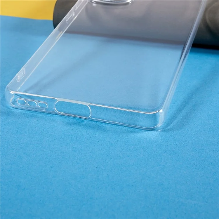 Capa de Telefone TPU Soft Transparente para Motorola Edge 30 5G Anti-Amarelamento, Proteção Ultra Fina para Smartphone