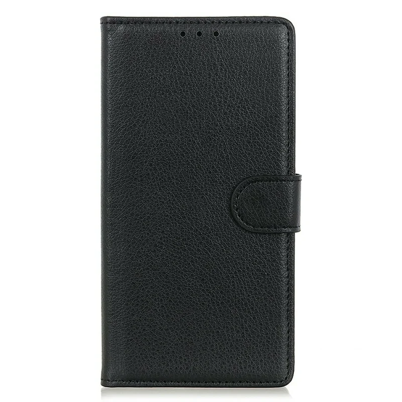 Für Oppo Find X9 Ultra 5G Brieftaschenhülle PU-Leder-Handyhülle mit Litschi-Struktur - Schwarz