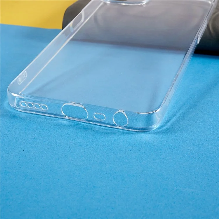 For Realme 10 5G / 9i 5G Ultra Slim Soft TPU Phone Cover Transparent Anti-Yellowing Drop-Proof Protective Case