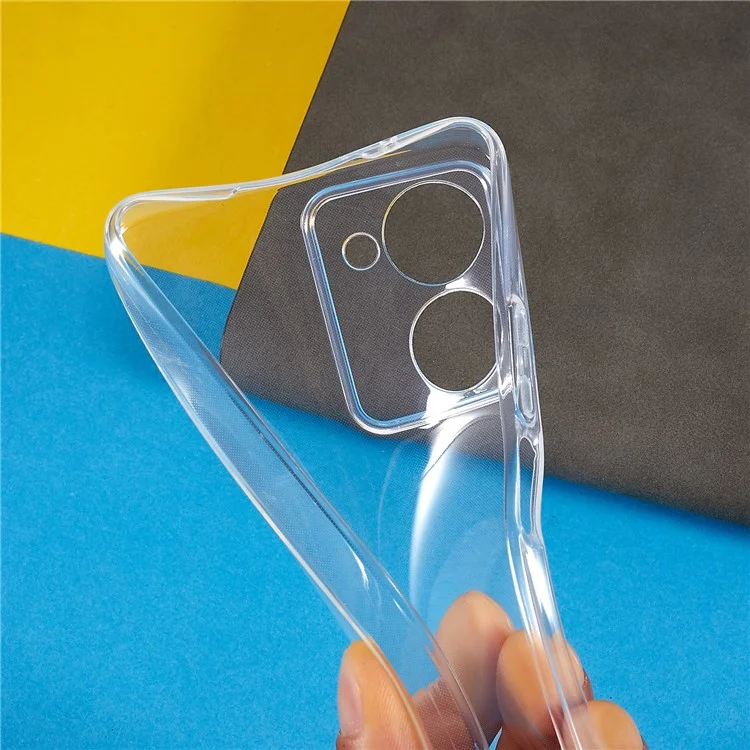 Ultra Slim Mobile Phone Cover For Realme 10 Pro 5G Shockproof Flexible TPU Transparent Phone Case