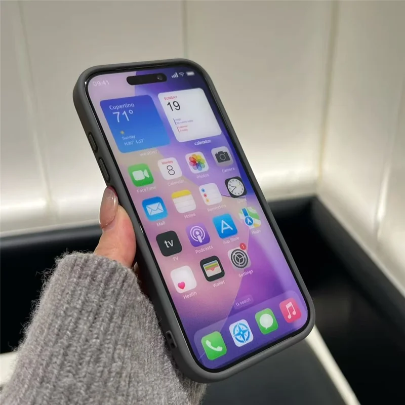 YCADEN pour iPhone 17 Pro Max étui magnétique avec support intégré coque de protection en TPU - Vert herbe