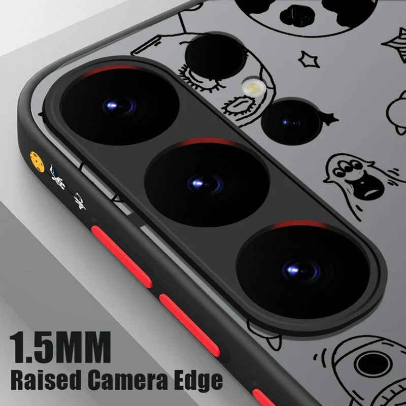 For Samsung Galaxy S26 Ultra Magnetic Case Astronaut Pattern Shockproof PC + TPU Phone Cover - A241 / UFO Astronaut