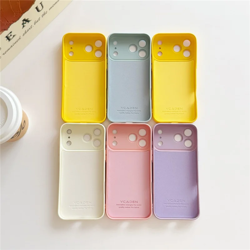 For iPhone 17 Pro Case Precision Cutout Gradient TPU Shockproof Protective Phone Cover - Orange Yellow