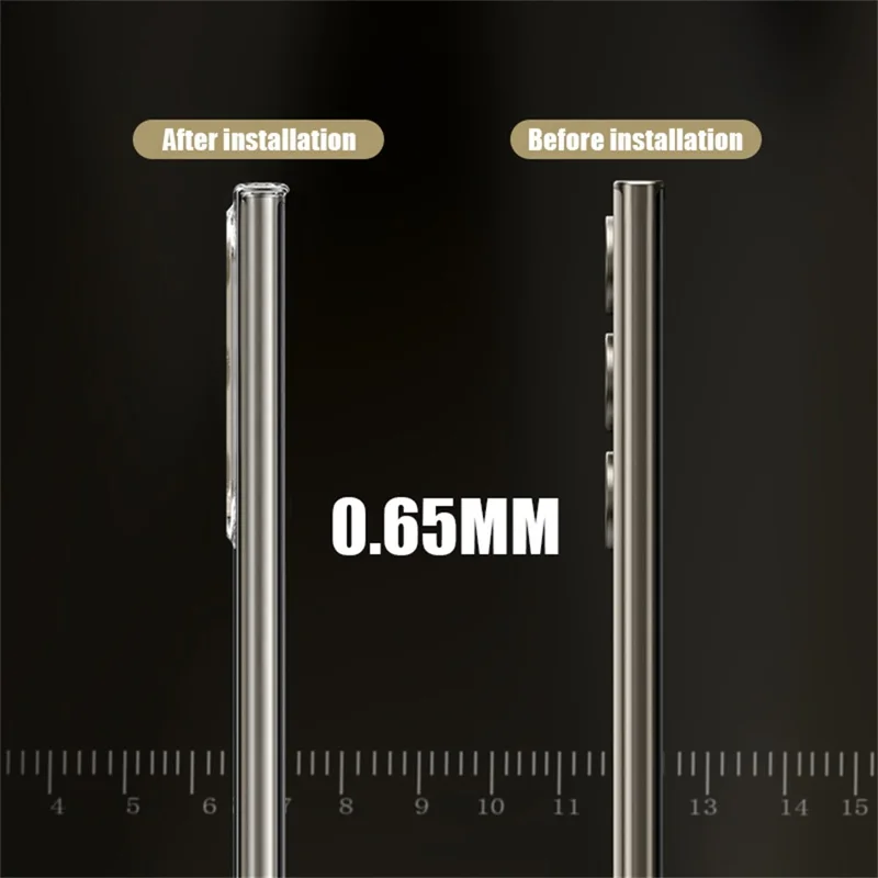 For Samsung Galaxy S26 Ultra Case UV Printed Bow Pattern Hard PC Protective Phone Cover - GB118TRGM