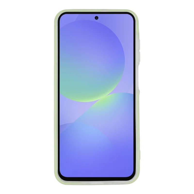 For Samsung Galaxy A57 5G Magnetic Case PC + TPU Frosted Phone Cover - Green
