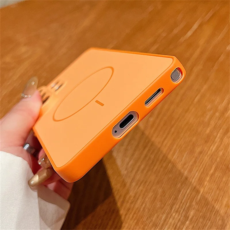 For Samsung Galaxy S26 Ultra Magnetic Case UV Printing Mountain Aircraft Pattern Shockproof PC + TPU Cover - Green