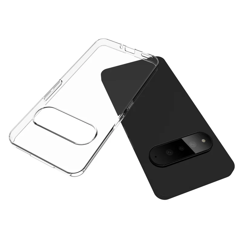 10Pcs   /   Pack For Natural AI Phone Case Watermark Free TPU Protective Phone Cover - Transparent
