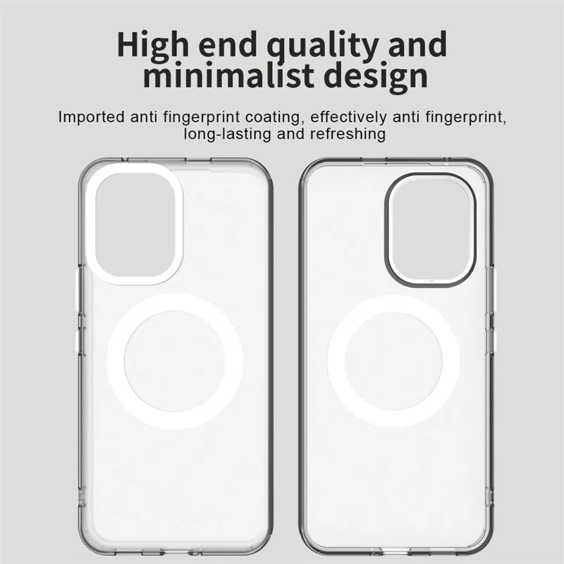 For Xiaomi Poco X8 Pro Max 5G / Redmi Turbo 5 Max 5G Magnetic Case Anti Drop Hybrid Phone Back Cover - White
