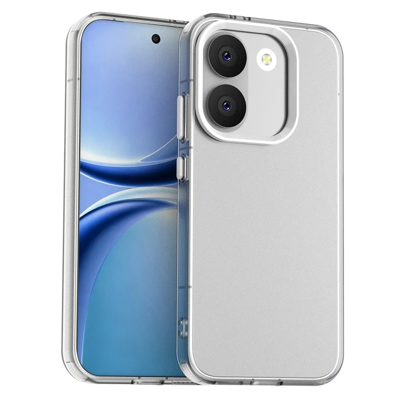 For Xiaomi Poco X8 Pro 5G / Redmi Turbo 5 5G Case PC + TPU + PET Matte Anti-Drop Phone Back Cover - White