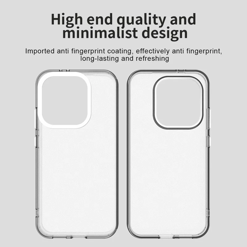 For Xiaomi Poco X8 Pro 5G / Redmi Turbo 5 5G Case PC + TPU + PET Matte Anti-Drop Phone Back Cover - White