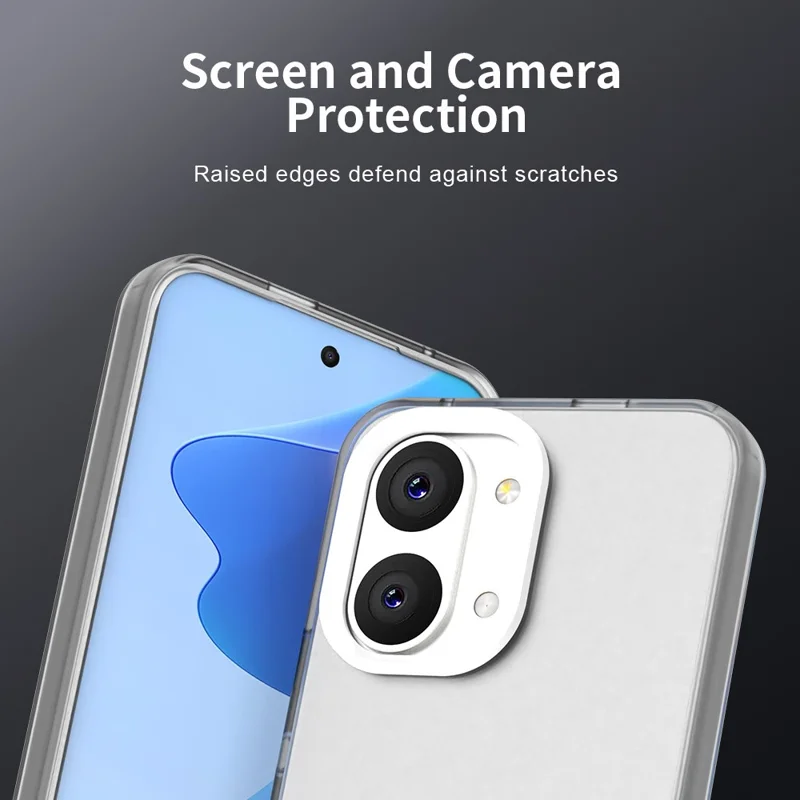 For Xiaomi Poco X8 Pro Max 5G / Redmi Turbo 5 Max 5G Case PC + TPU + PET Matte Anti-Drop Phone Back Cover - White