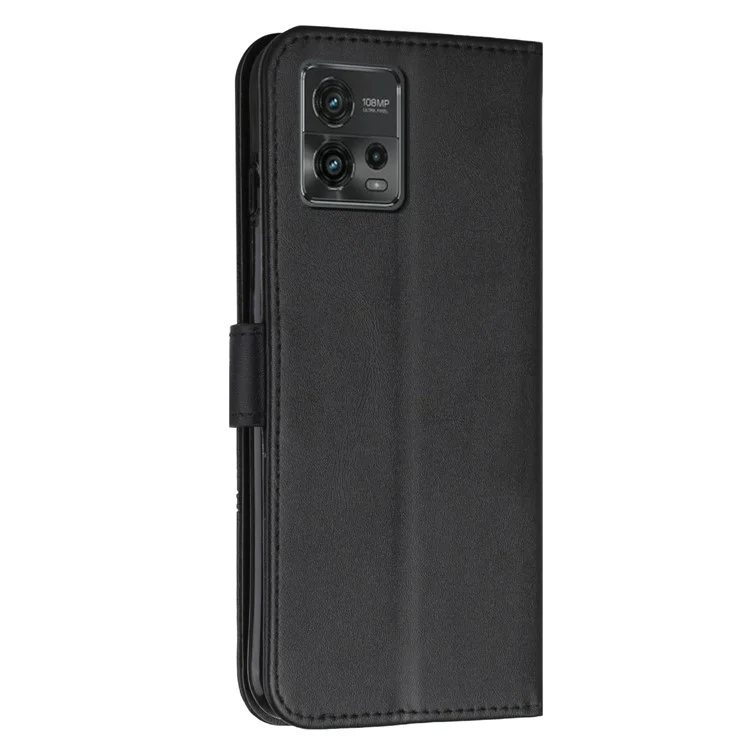 Для Motorola Moto G72 4G Anti-scratch PU - Черный