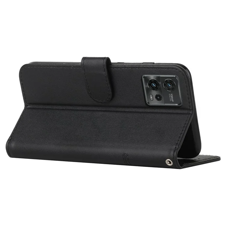 Для Motorola Moto G72 4G Anti-scratch PU - Черный