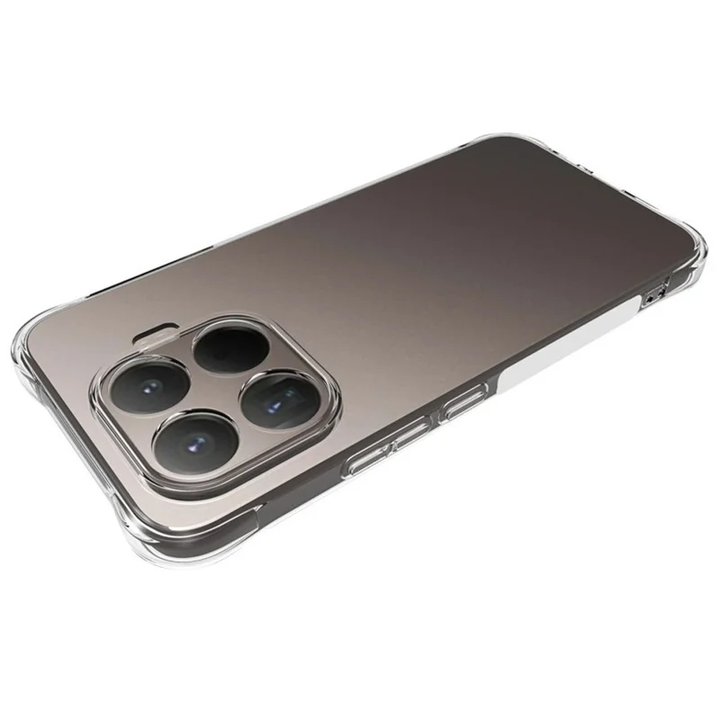Für Xiaomi 17T Pro TPU-Hülle, rutschfest, stoßsicher, Telefonhülle - transparent